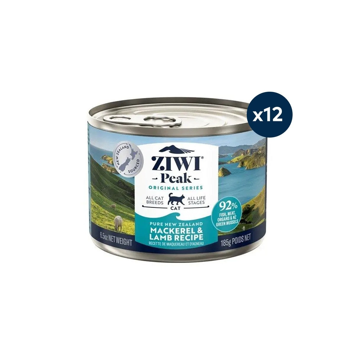 Ziwi Peak Mackerel & Lamb Wet Cat Food