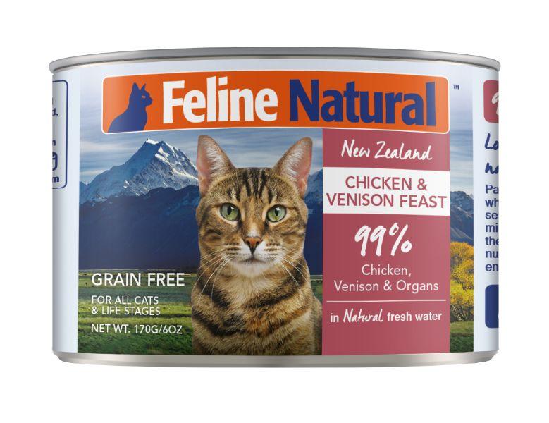 Feline Natural Chicken & Venison Wet Cat Food