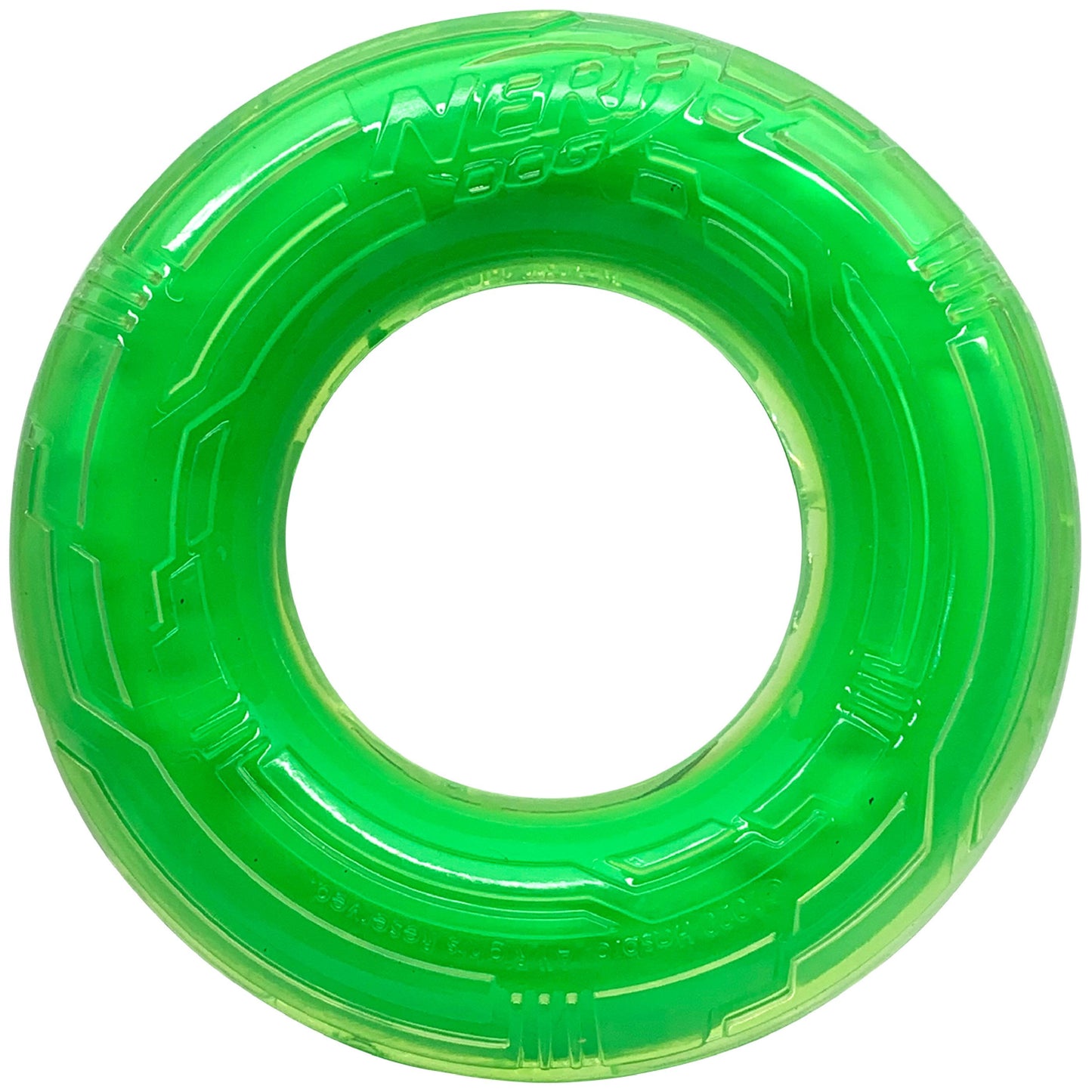 NERF Scentology Solid Core Ring Dog Toy