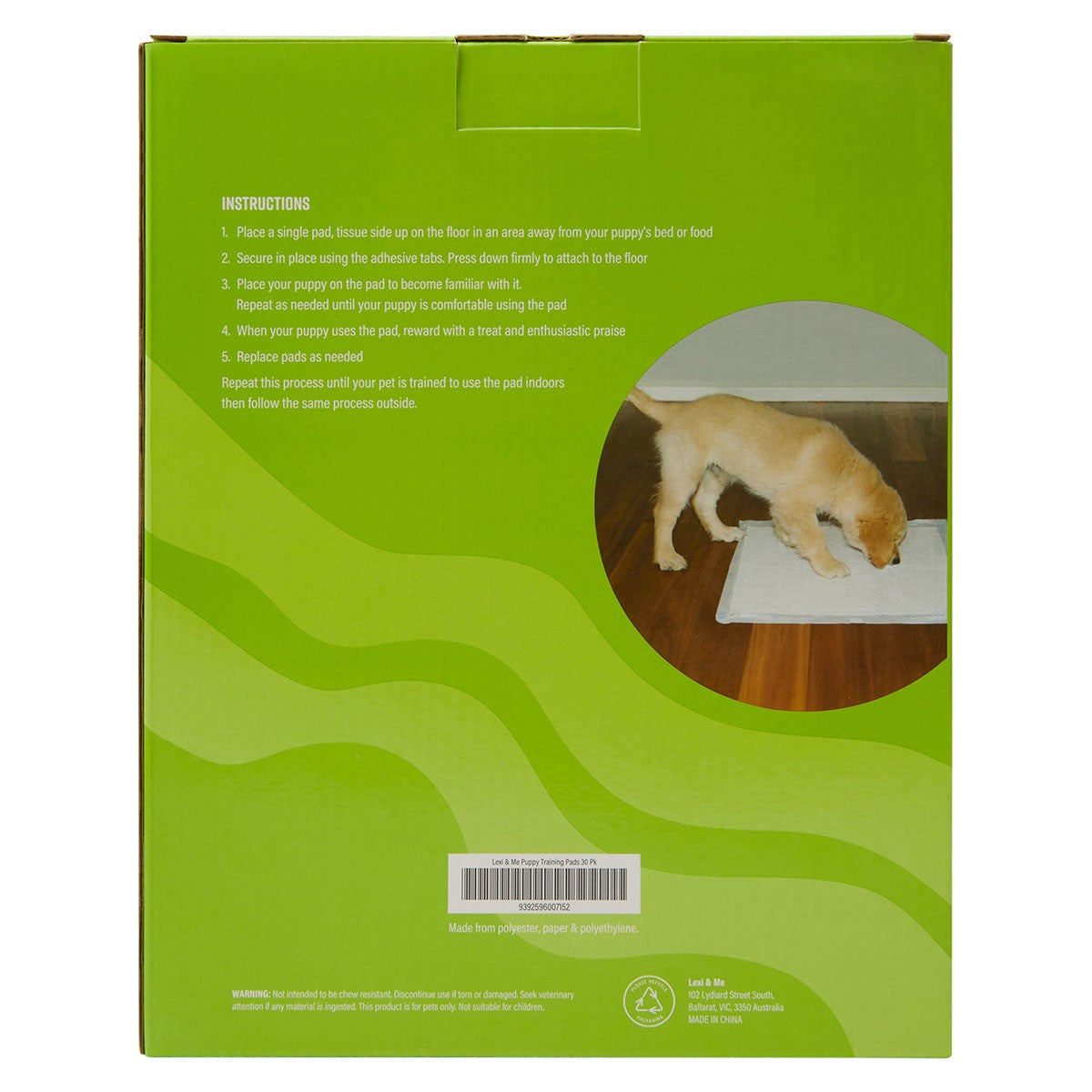 Lexi & Me Puppy Training Pads