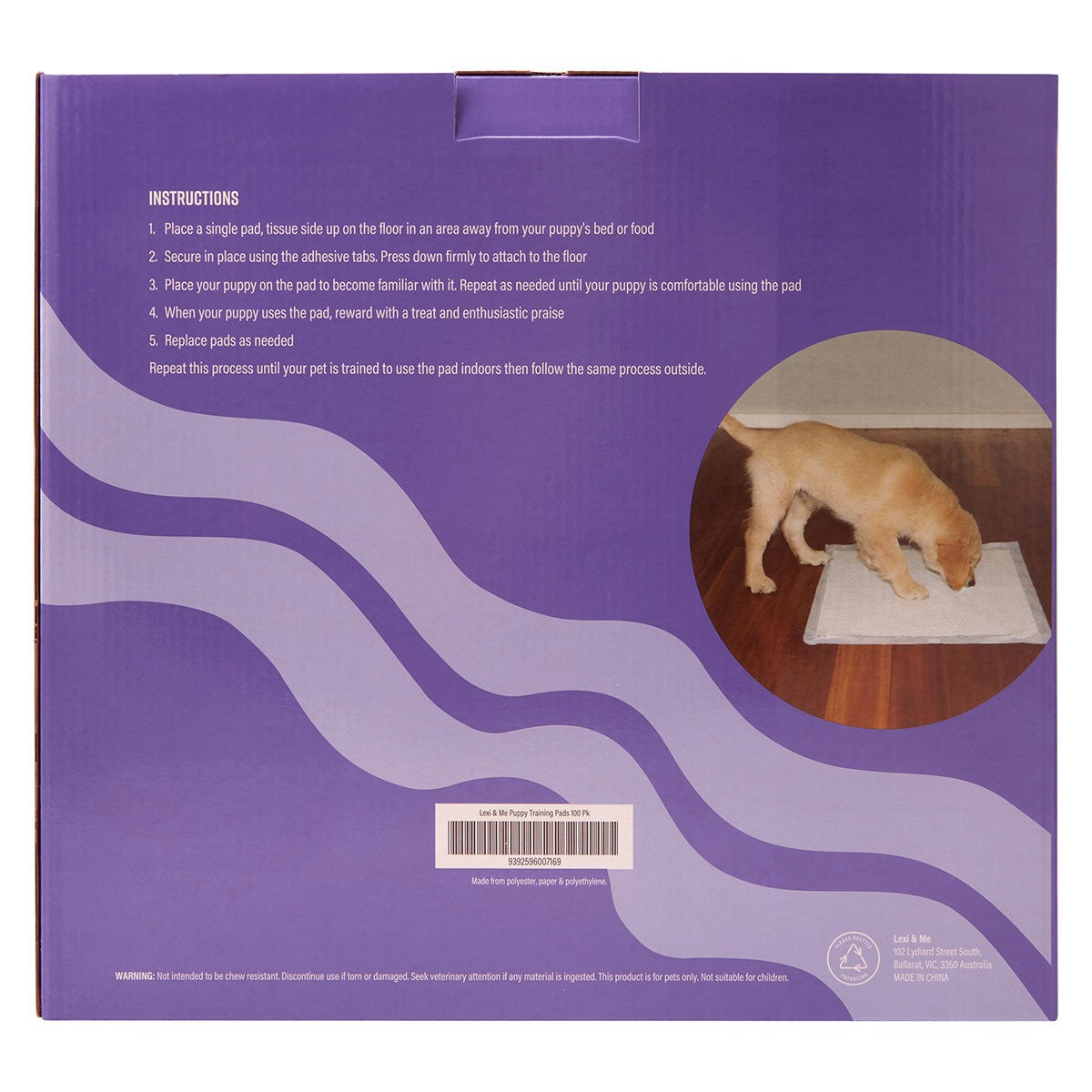 Lexi & Me Puppy Training Pads