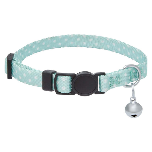 Lexi & Me Mint Polka Dot Cat Collar