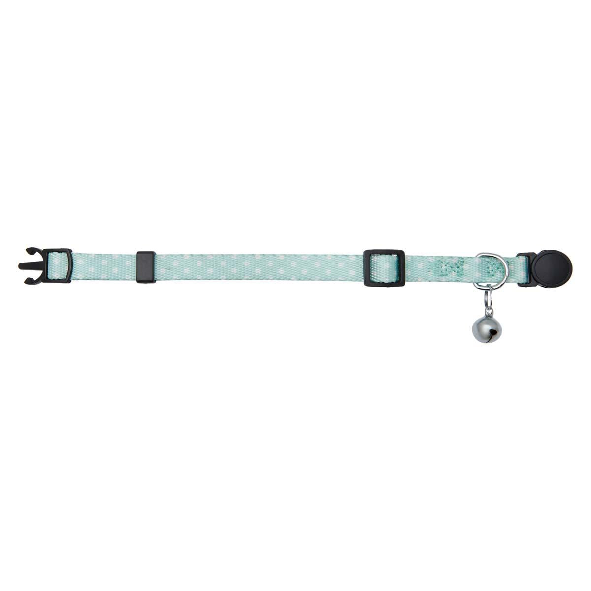 Lexi & Me Mint Polka Dot Cat Collar