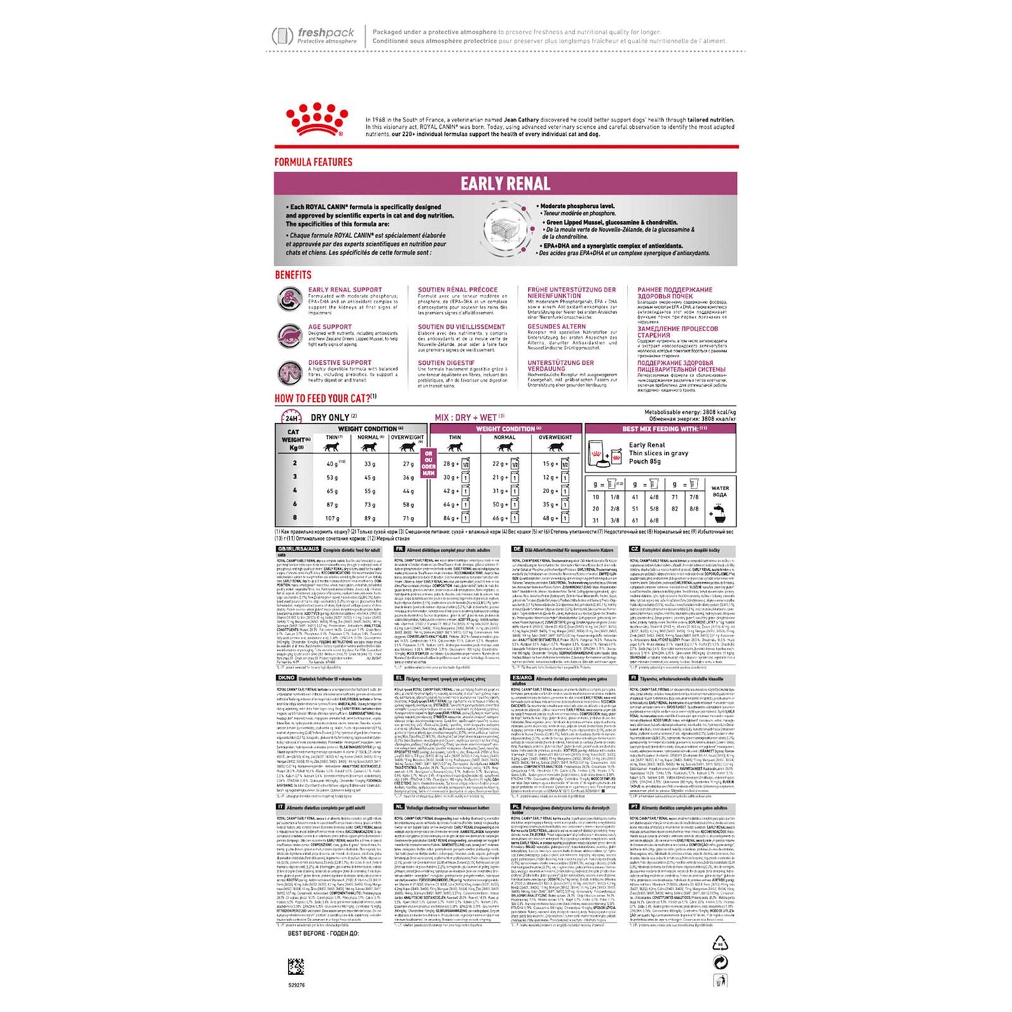 Royal Canin Vet Early Renal Dry Cat Food