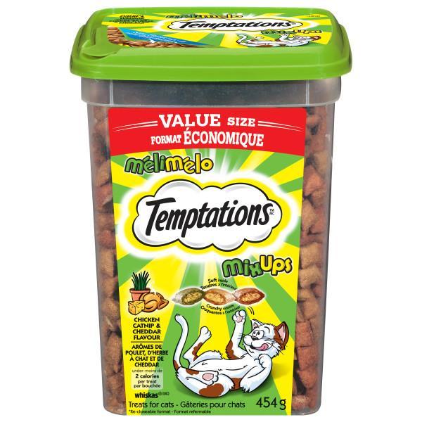 Temptations Chicken, Catnip & Chedder Mixups Cat Treats