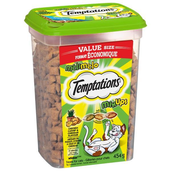 Temptations Chicken, Catnip & Chedder Mixups Cat Treats