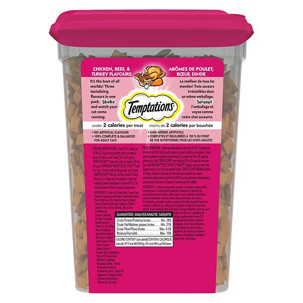 Temptations Chicken, Beef & Turkey Mixups Cat Treats