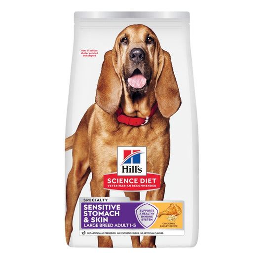 Hill's Science Diet Adult Sensitive Stomach & Skin Large Breed Dry Dog Food