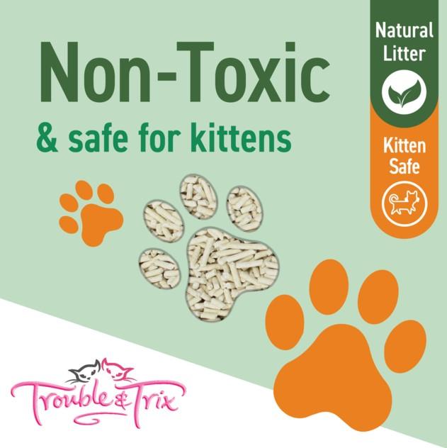 Trouble & Trix Natural Pellet Cat Litter