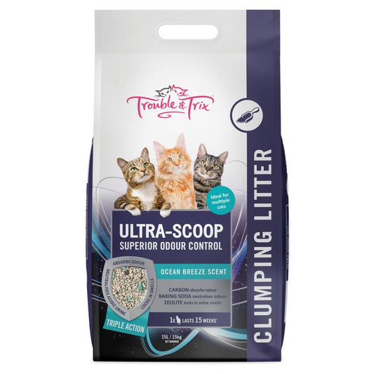 Trouble & Trix Ultrascoop Cat Litter