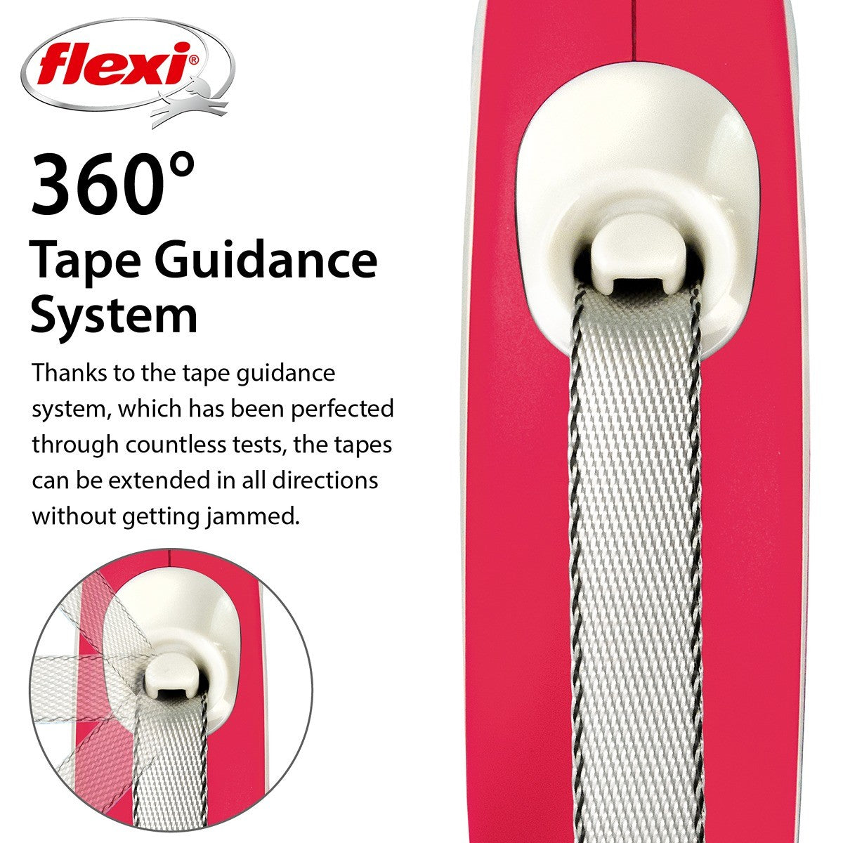 Flexi Dog Comfort Tape Retractable Leash 3M