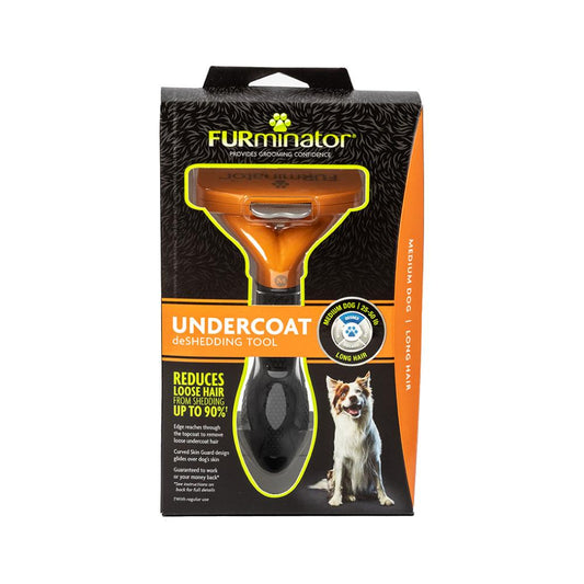 FURminator Long Hair De-Shedding Tool Dog
