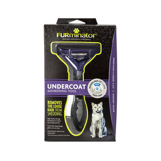 FURminator Short Hair De-Shedding Tool Cat