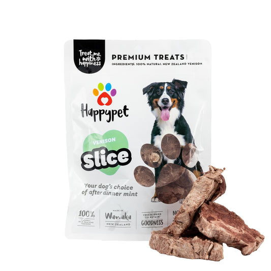 HappyPet Venison Neck Slice Dog Treats