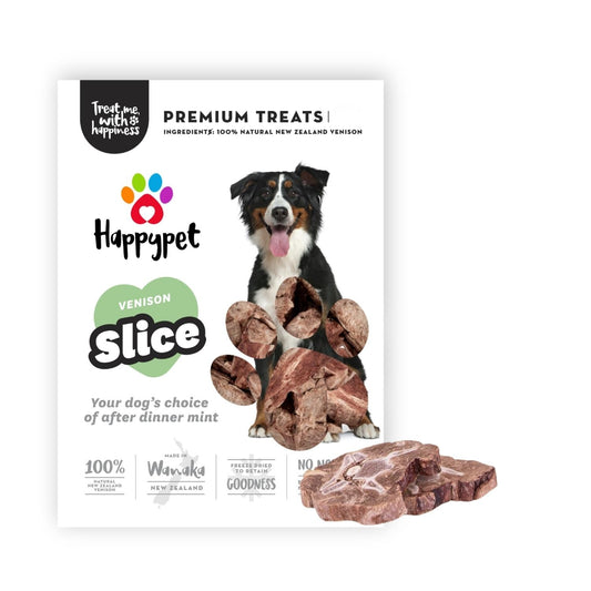 HappyPet Venison Neck Slice Dog Treats