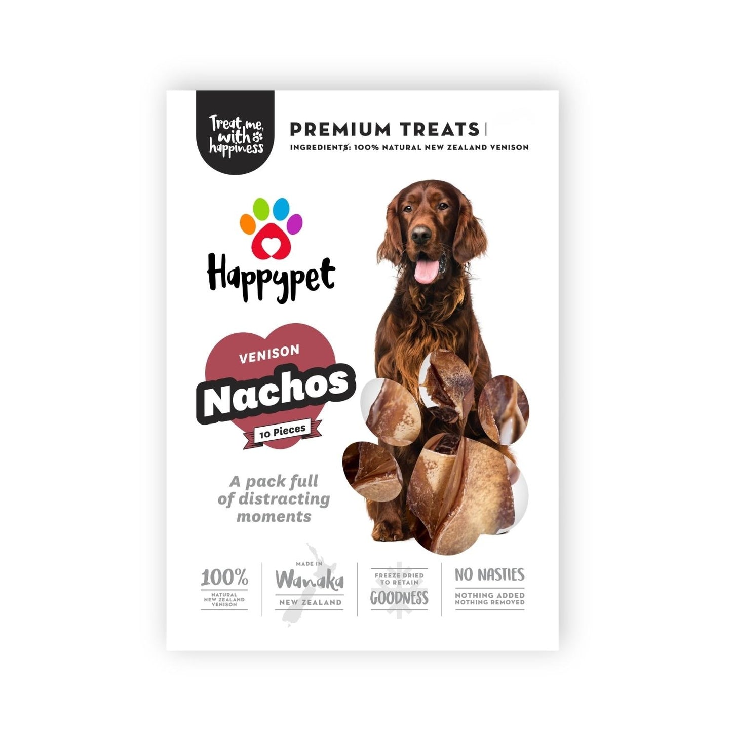 HappyPet Venison Nachos Dog Treats