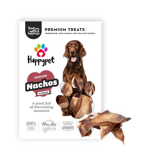 HappyPet Venison Nachos Dog Treats