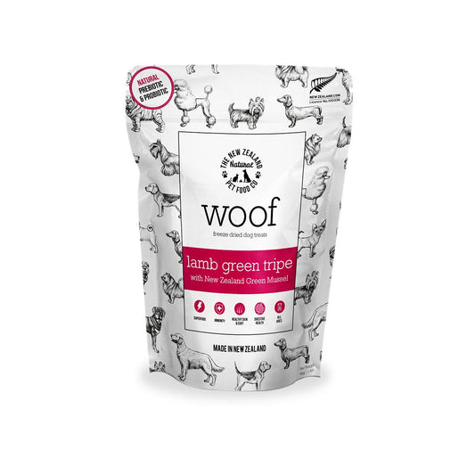 WOOF Freeze Dried Lamb Green Tripe Dog Treats