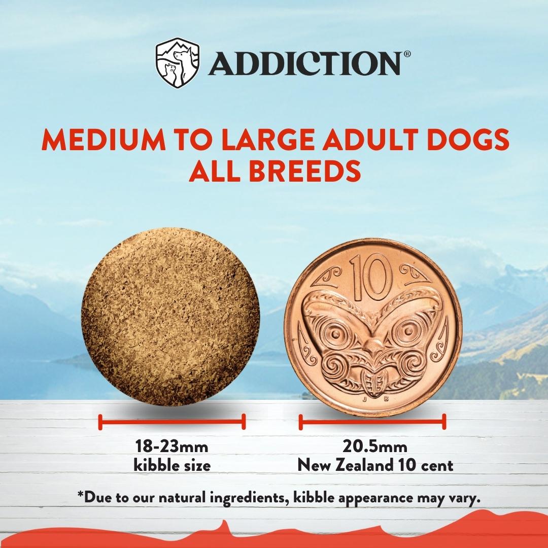 Addiction MEGA Complete & Balanced Lamb & Beef Dry Dog Food
