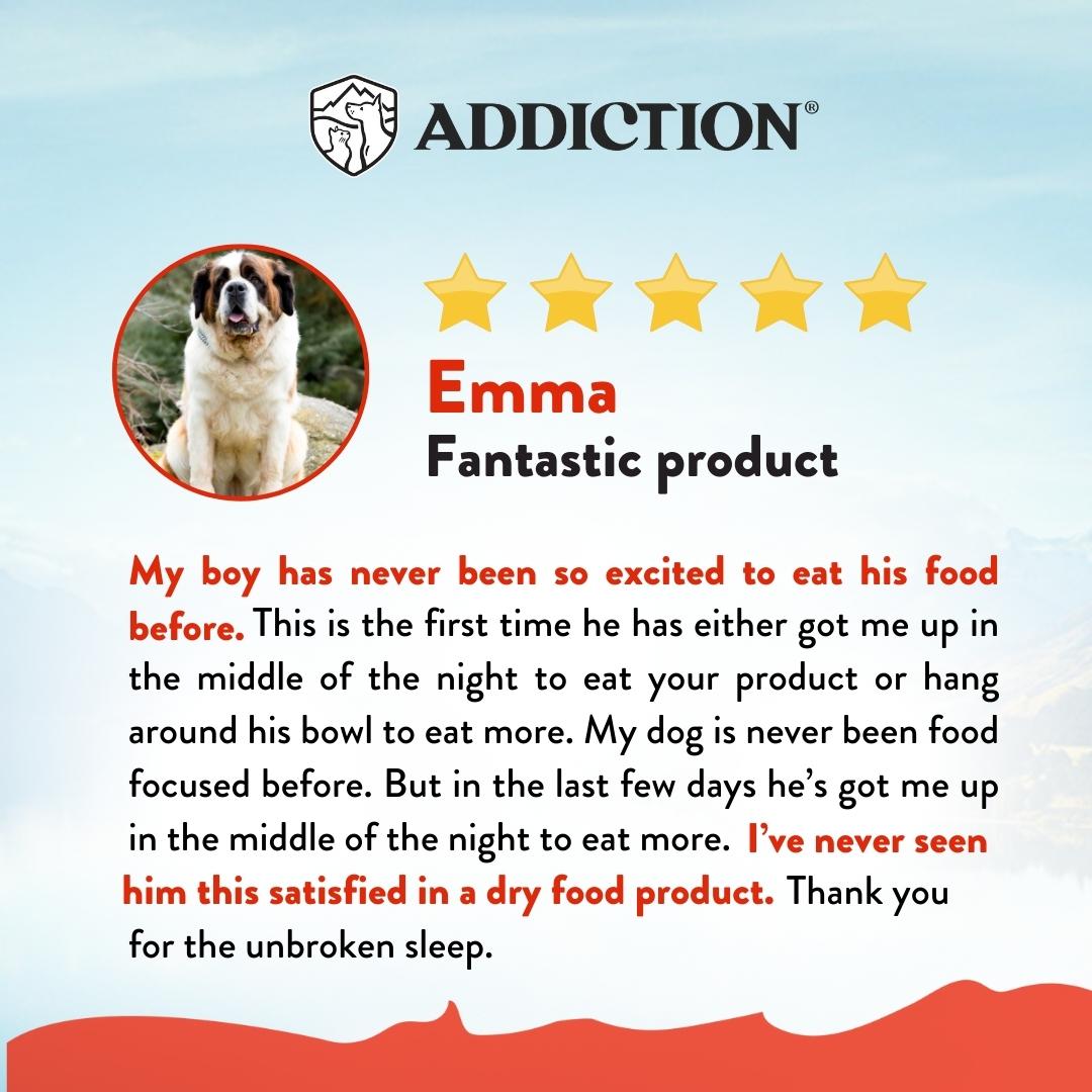 Addiction MEGA Complete & Balanced Lamb & Beef Dry Dog Food