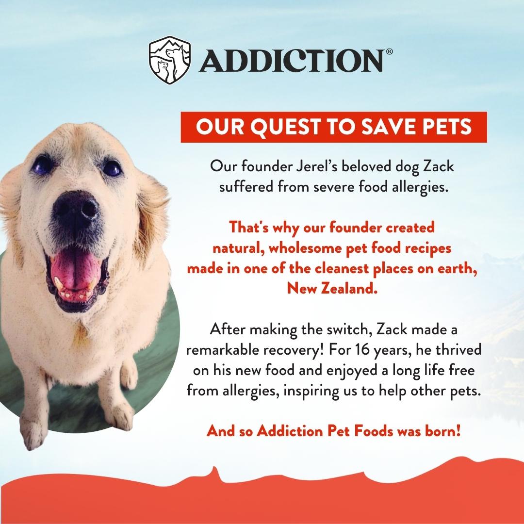 Addiction MEGA Complete & Balanced Lamb & Beef Dry Dog Food