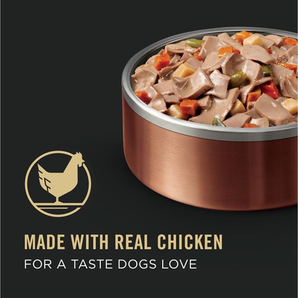 Pro Plan Adult Chicken & Vege with Gravy Wet Dog Food