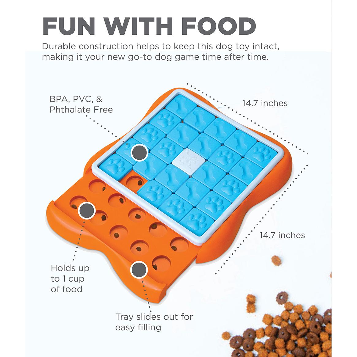 Nina Ottosson Challenge Slider Treat Dog Puzzle
