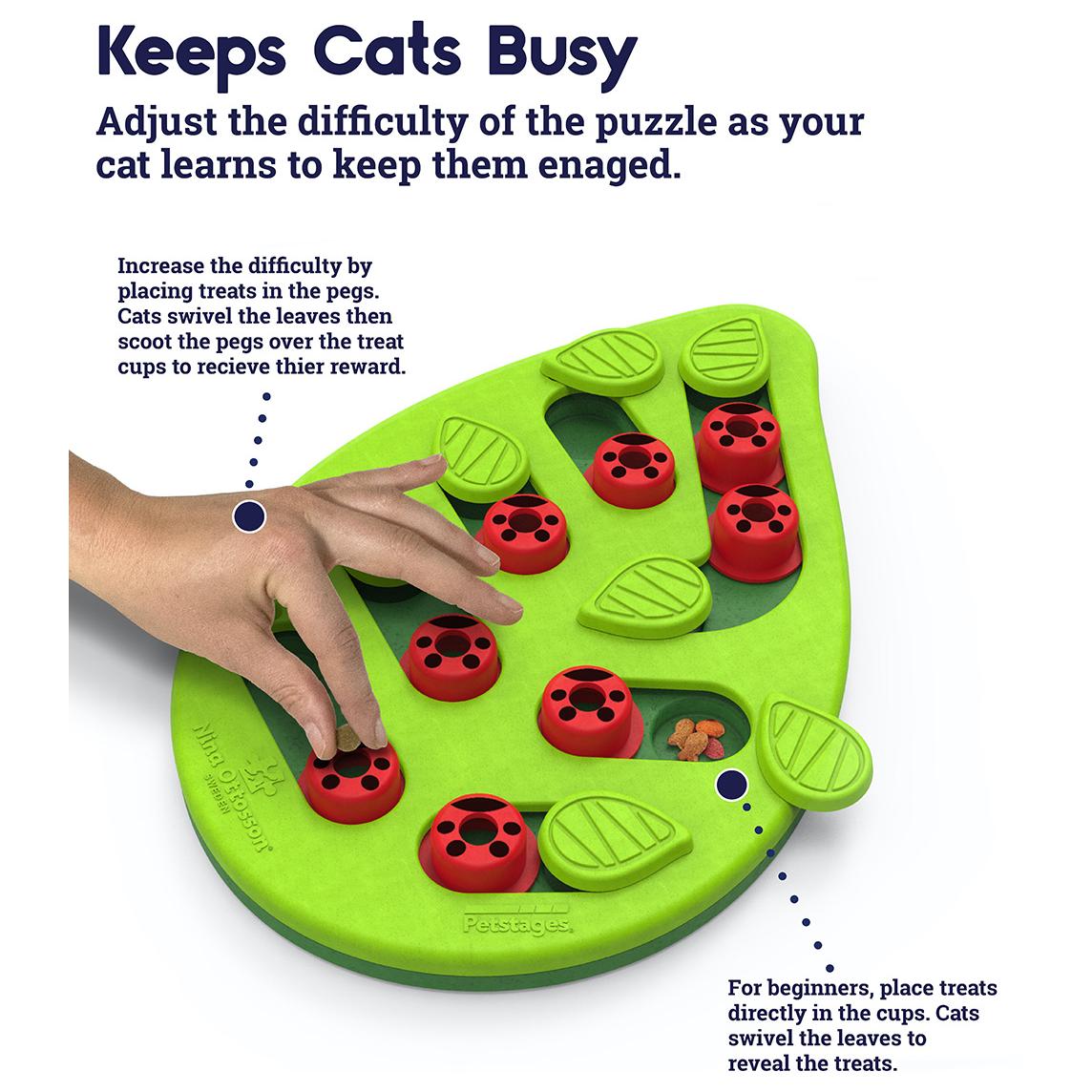 Nina Ottosson Buggin Out Interactive Cat Treat Puzzle
