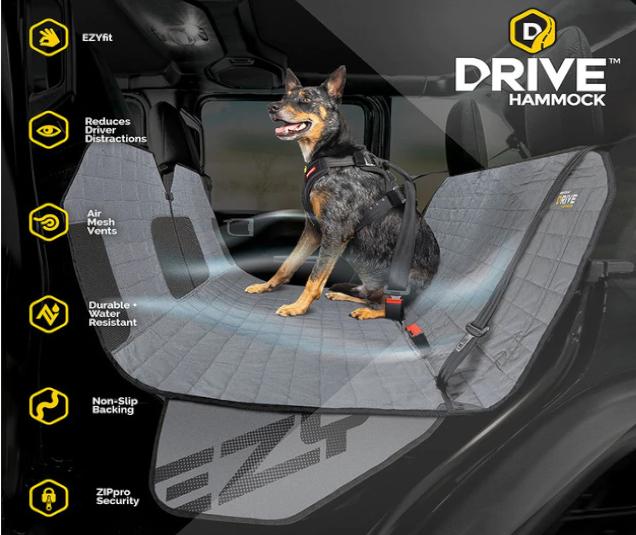 EzyDog Drive Hammock Car Sear Cover