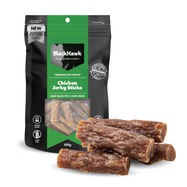 Black Hawk Chicken Sticks Dog Treats