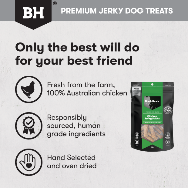 Black Hawk Chicken Sticks Dog Treats