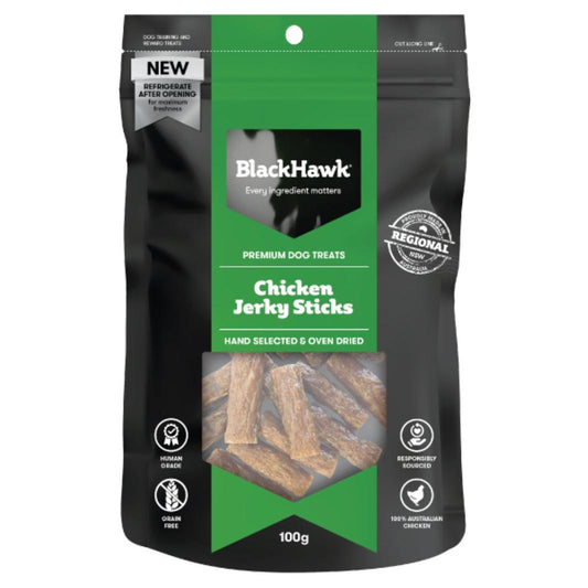 Black Hawk Chicken Sticks Dog Treats