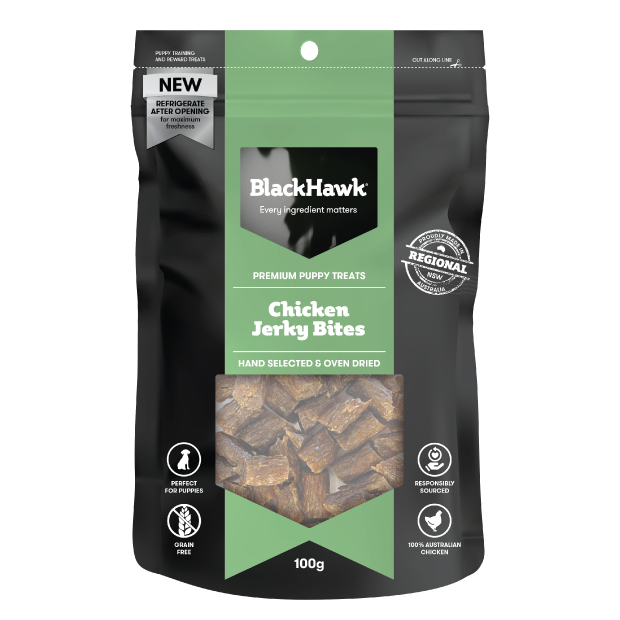 Black Hawk Puppy Treat Chicken Bites