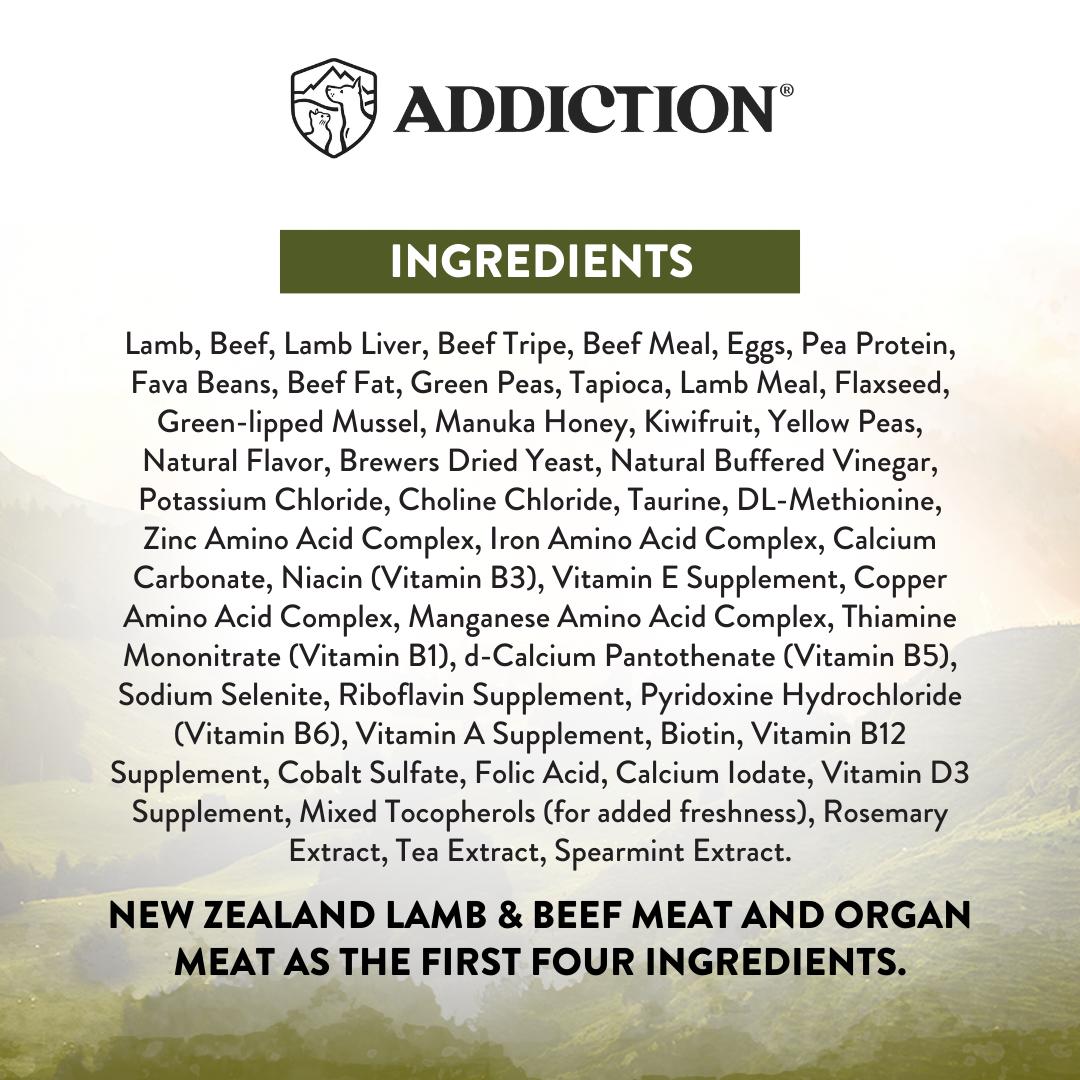 Addiction Wild Islands Highland Meats High Protein Dry Dog Food