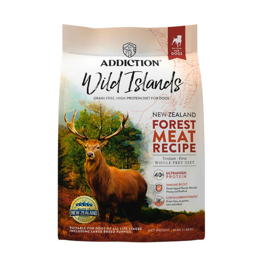 Addiction Wild Islands Forest Meat High Protein Dry Dog Food