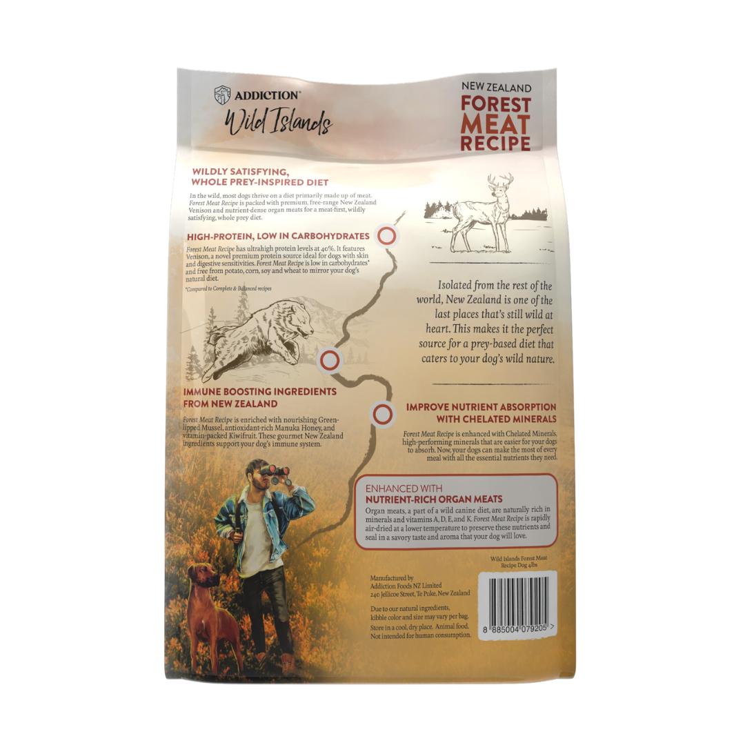 Addiction Wild Islands Forest Meat High Protein Dry Dog Food