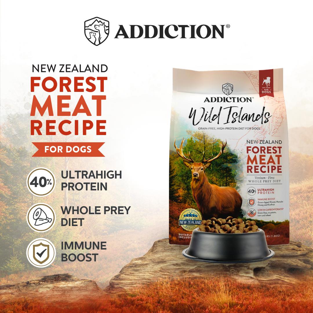 Addiction Wild Islands Forest Meat High Protein Dry Dog Food