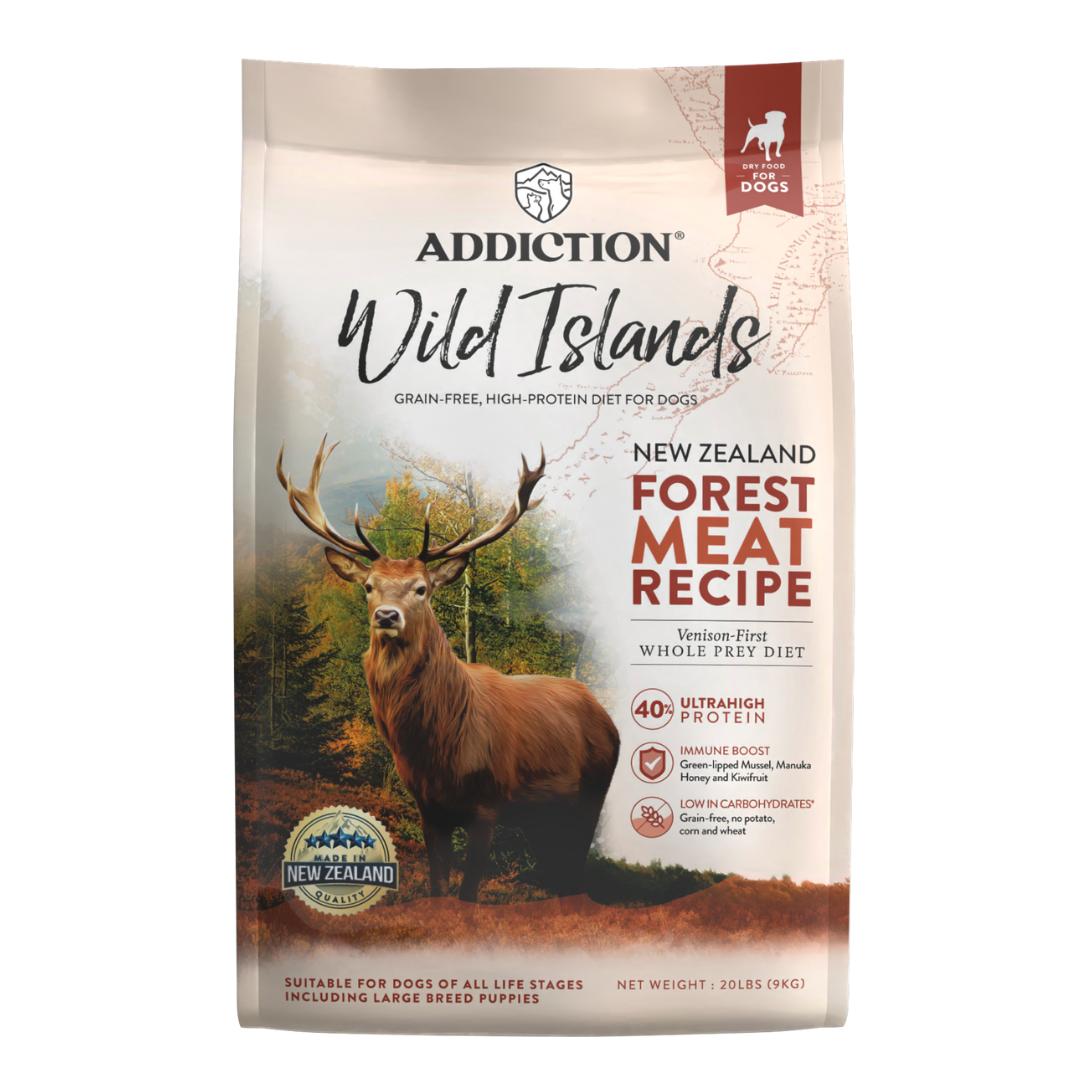 Addiction Wild Islands Forest Meat High Protein Dry Dog Food