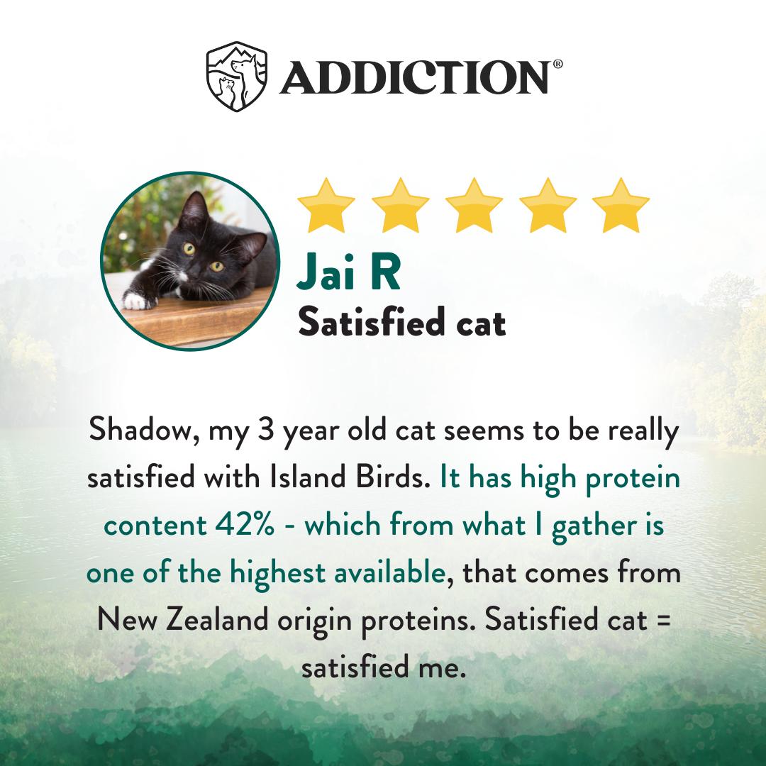 Addiction Wild Islands NZ Island Birds Dry Cat Food