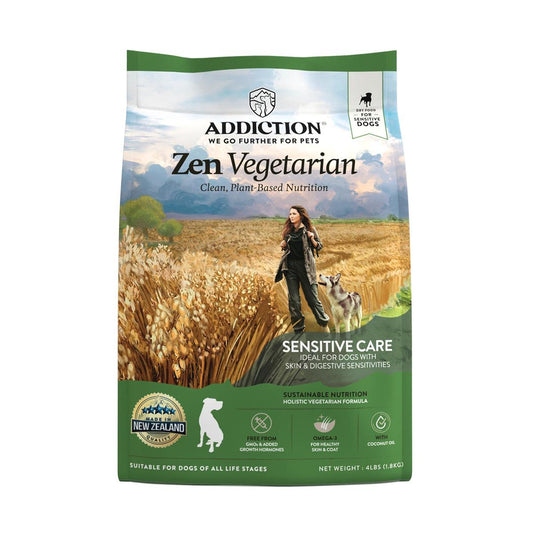 Addiction Zen Vegetarian Vegan Dry Dog Food