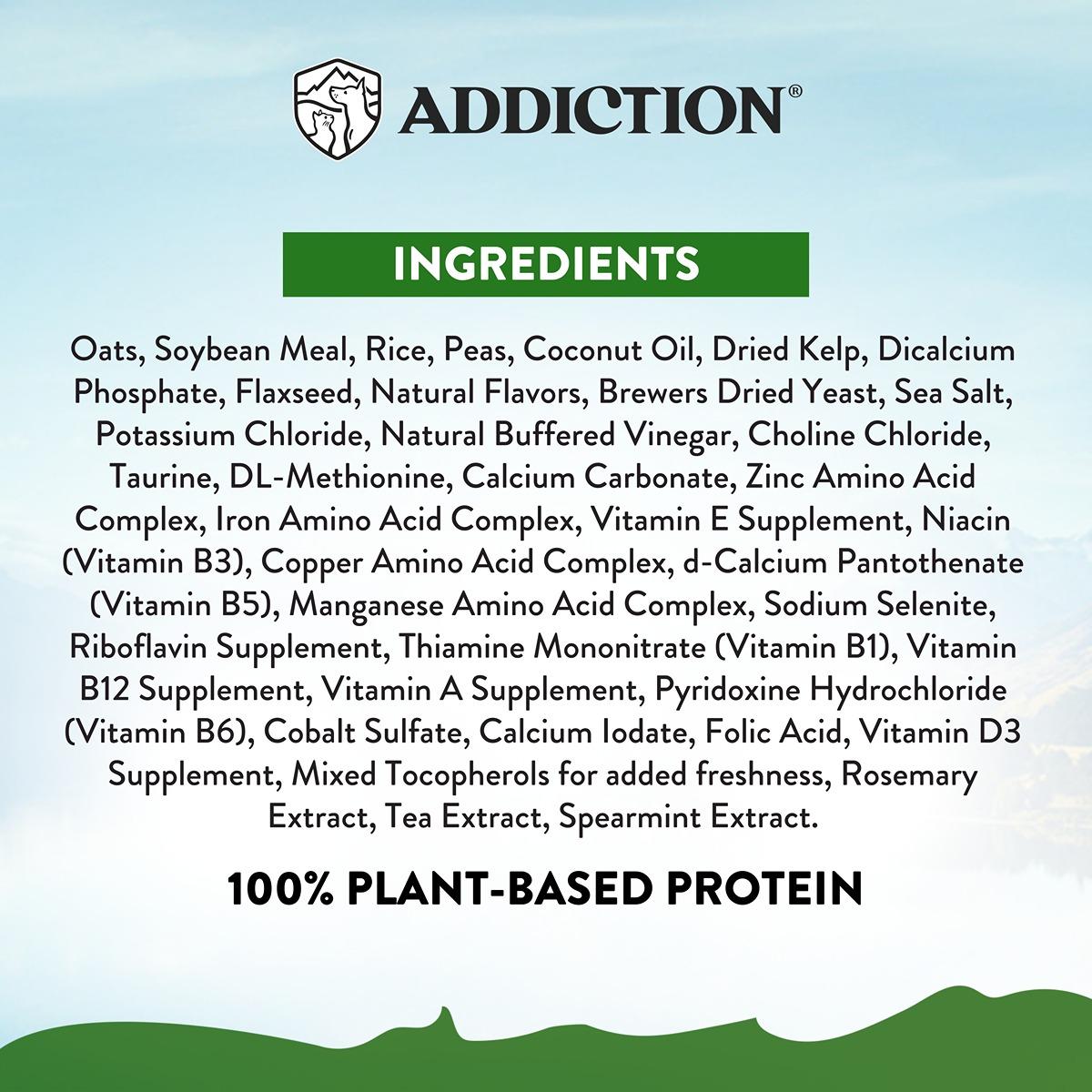 Addiction Zen Vegetarian Vegan Dry Dog Food