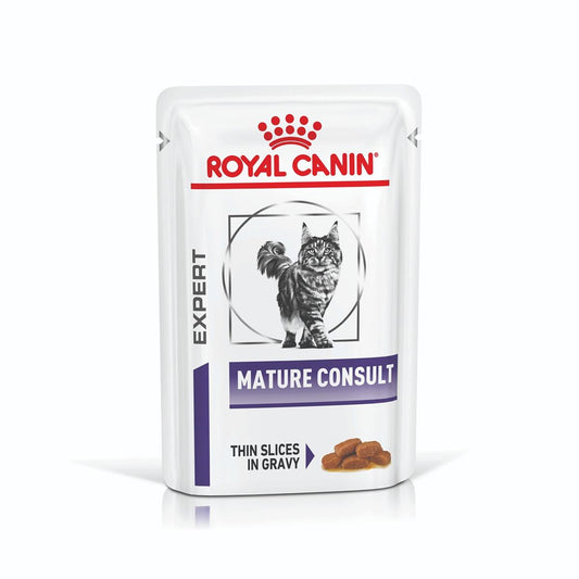 Royal Canin Veterinary Diet Mature Consult Feline Wet Cat Food