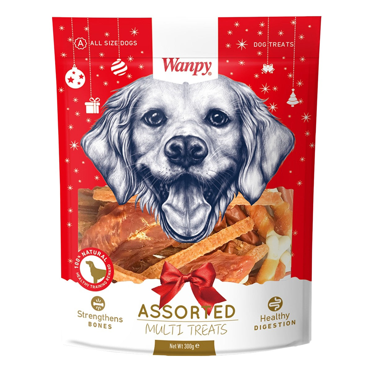 Wanpy Christmas Assorted Dog Treats