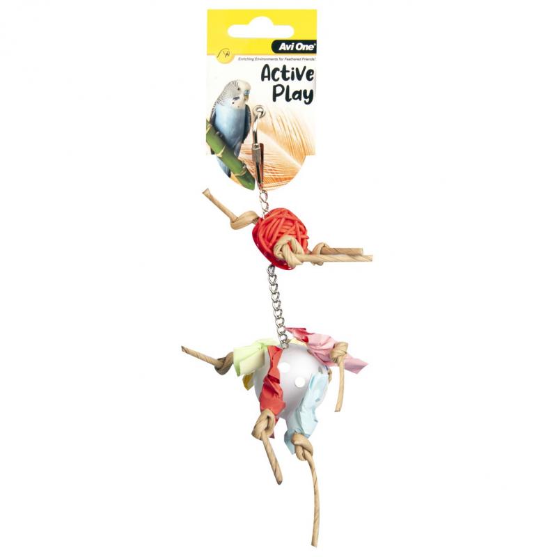 Avi One Play n Chew Bird Toy