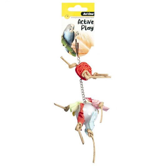 Avi One Play n Chew Bird Toy