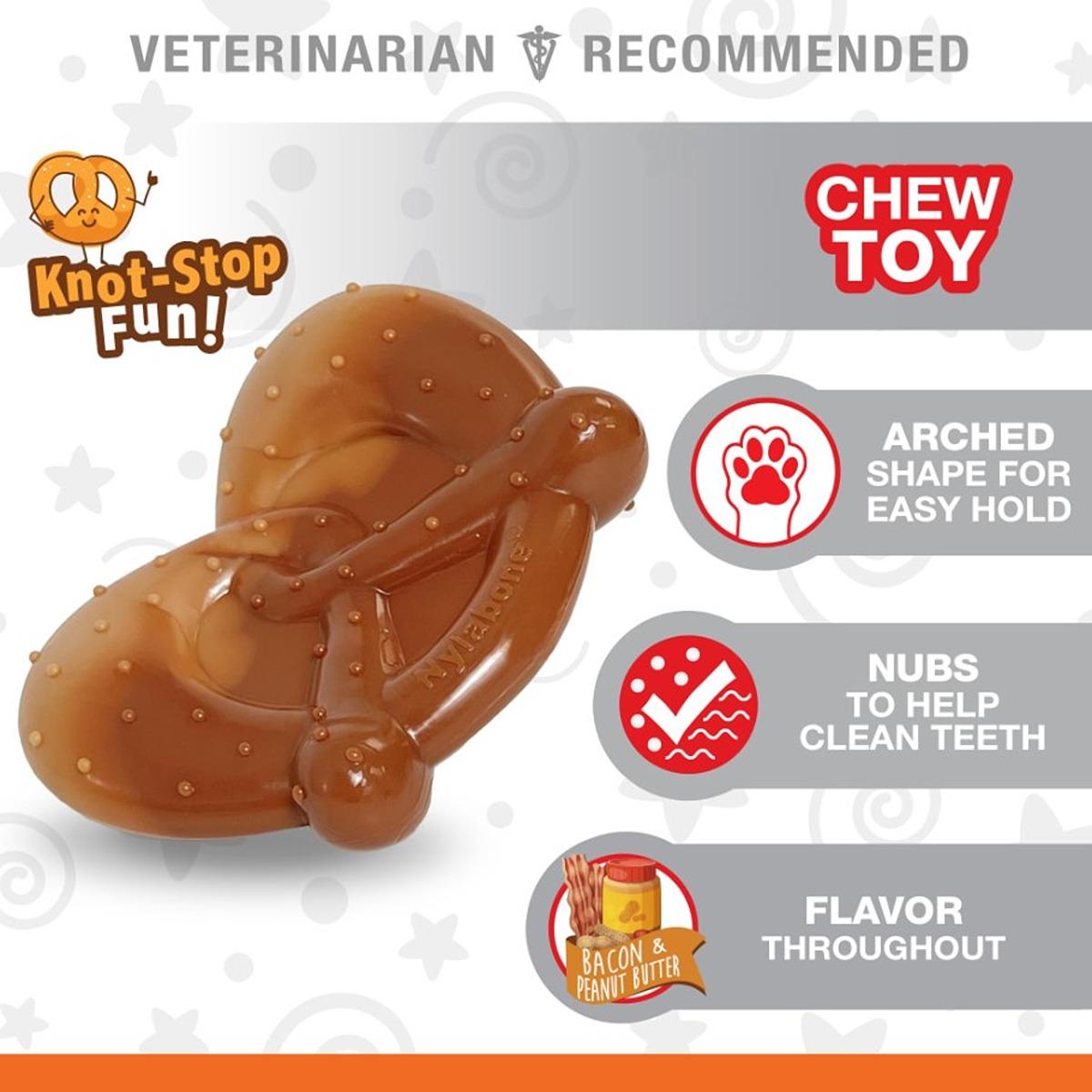 Nylabone Power Chew Pretzel Dog Toy
