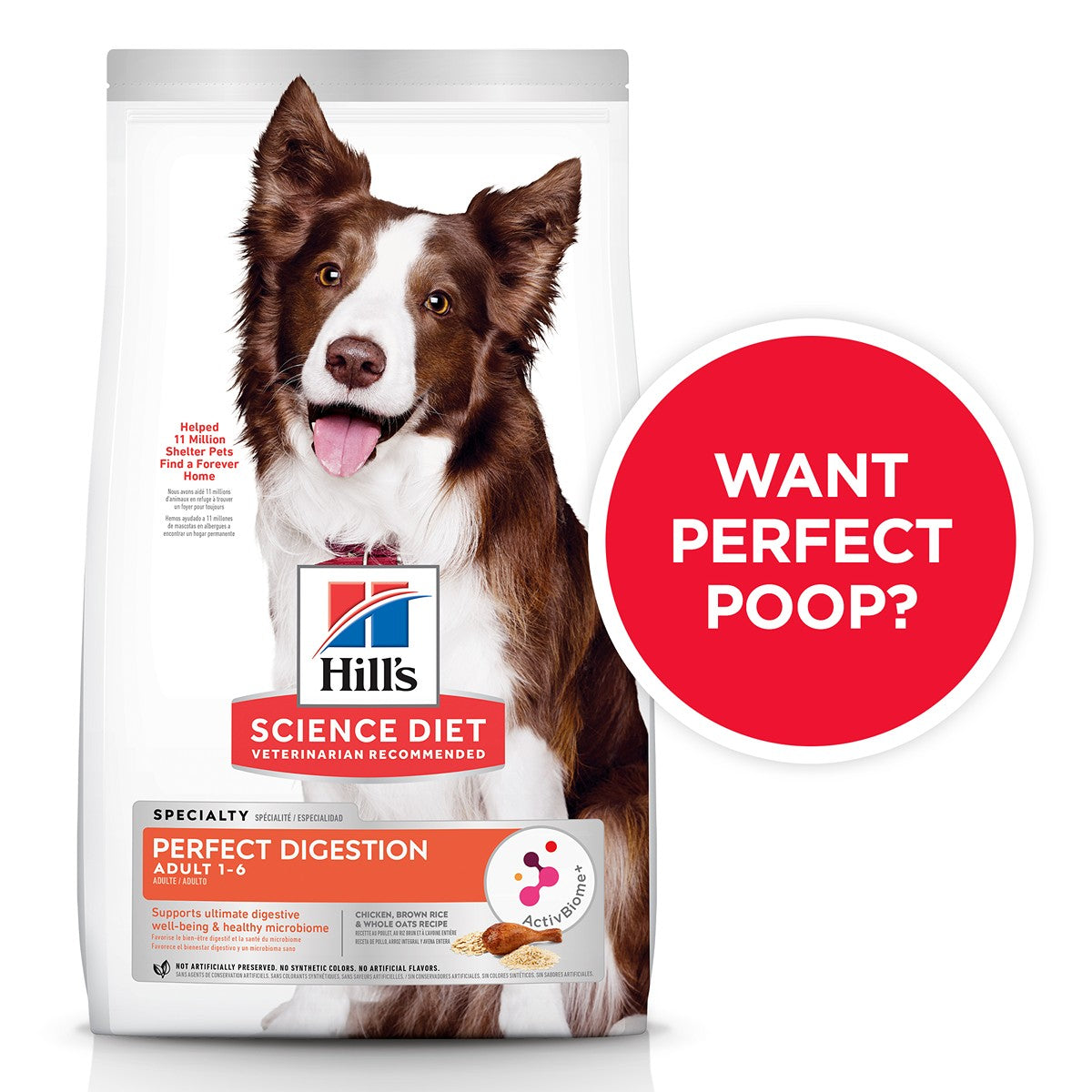 Hill's Science Diet Perfect Digestion Adult Dry Dog Food