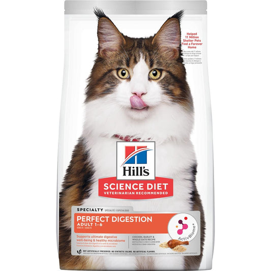 Hill's Science Diet Perfect Digestion Dry Adult Cat Food