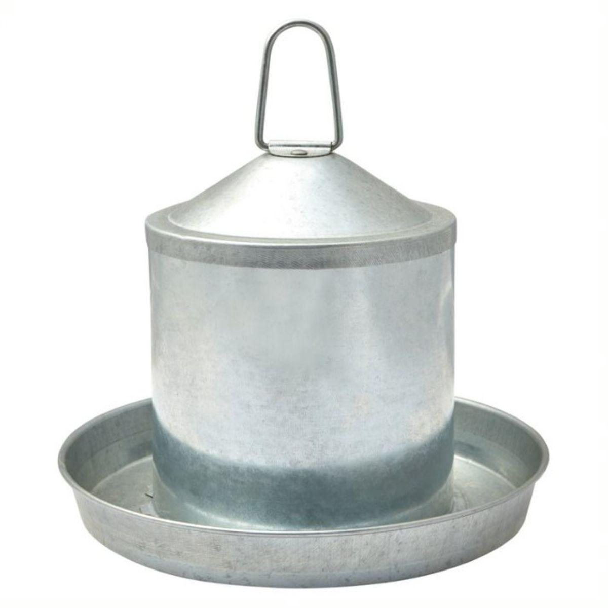 Lexi & Me Galvanised Steel Poultry Drinker