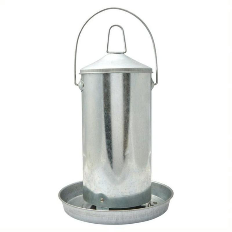 Lexi & Me Metal Chicken Feeder 4kg with Handle